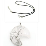 Колие с висулка Дърво на Живота от Лунен Кристал Аксесоари