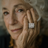 Винтидж Пръстен с Цирконий на Слоеве