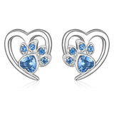 Обици с Печат и Сърце с Цирконий