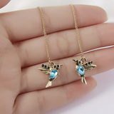 Колие и обеци Колибри