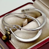 Сребърни винтидж обеци