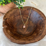 Колие с Пендент в Изумруден Крой