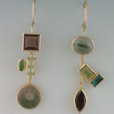 Винтидж обеци Кристална гора