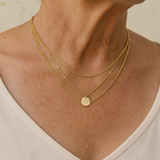 Колие с Златно и Сребърно Покритие