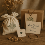 Винтидж пръстен от сребро с златно сърце