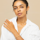 Колие с инициал от злато