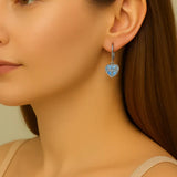 Об earrings Zelda Лунен камък