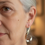 Винтидж Златни Окачени Обеци