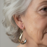 Винтидж Златни Окачени Обеци