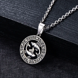 Пендант на Зодия Рак от Неръждаема Стомана