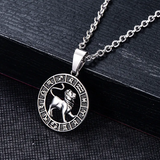 Пендант на Зодия Рак от Неръждаема Стомана