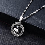 Пендант на Зодия Рак от Неръждаема Стомана