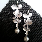 Колие и Обеци Пеперуди от Сребро