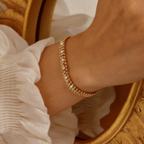 Гривна от Неръждаема Стомана с Цепка от Цирконий