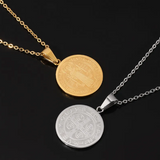 Обеци с кръгъл висулка във форма на O