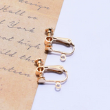 Златисти кукички за обеци