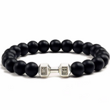 Ароматерапевтична гривна с лавови камъни