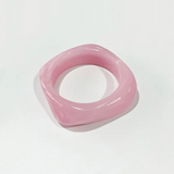 Цветна квадратна гривна от акрил