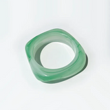 Цветна квадратна гривна от акрил