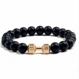 Ароматерапевтична гривна с лавови камъни