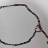 Колие Лара с Сърце от Неръждаема Стомана