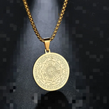 Колие с Пендент Тритон Ангел Шест Звезди