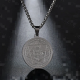 Колие с Пендент Тритон Ангел Шест Звезди