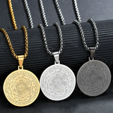 Колие с Пендент Тритон Ангел Шест Звезди