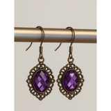 Об earrings Yara Аметист