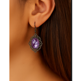 Об earrings Yara Аметист