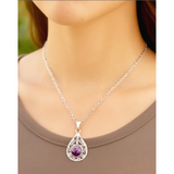 Колие Паула Аметист