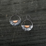 Винтидж обеци Horizon Solaire