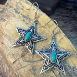 Сребърни обеци от лунен камък