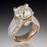 Винтидж пръстен с цирконий