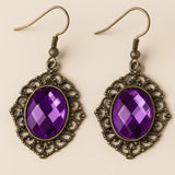 Об earrings Yara Аметист