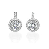 Маргарет | Кръгли обеци с кубичен цирконий