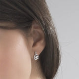 Маргарет | Кръгли обеци с кубичен цирконий