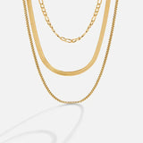 Колие с многослойни верижки Виена